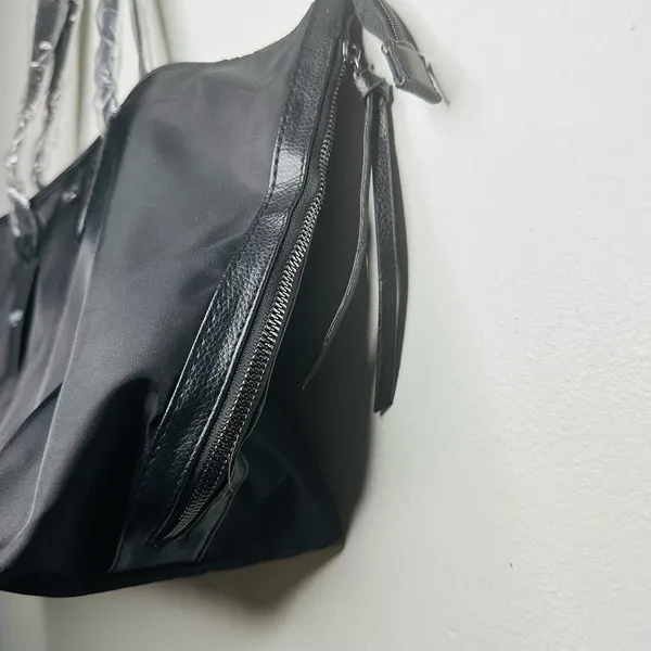 NWT BOTKIER New York Bond Black Nylon Oversized Compartment Tote Handbag - Image 7