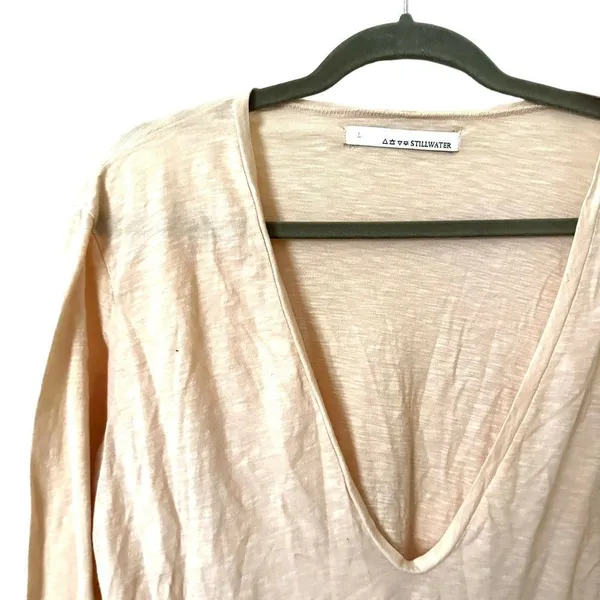 STILLWATER The Deepest‎ U Neck Long Sleeve NWT Sz L - Image 5