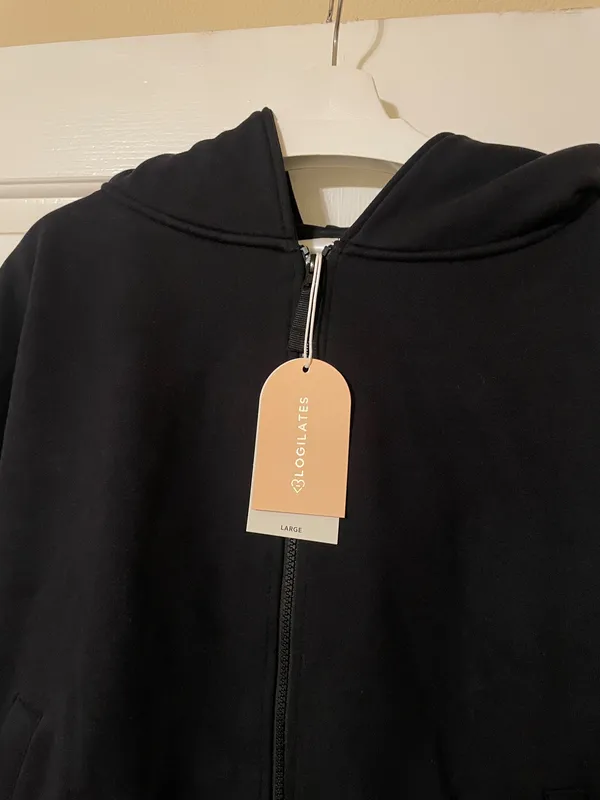 NWT! Blogilates Target X - Women's Marshmallow Full Zip Hooded Sweatshirt Size L - Image 5