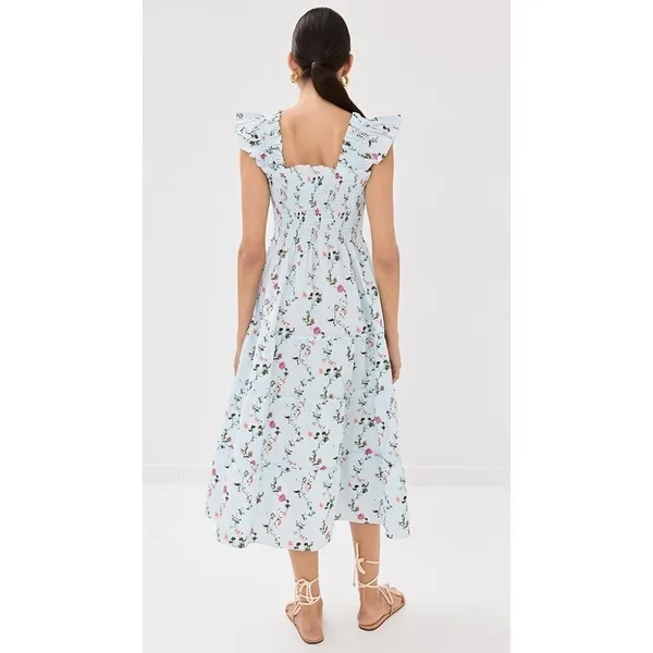 💕HILL HOUSE HOME💕 The Ellie Nap Dress ~ Pond Floral Print XS - Image 7