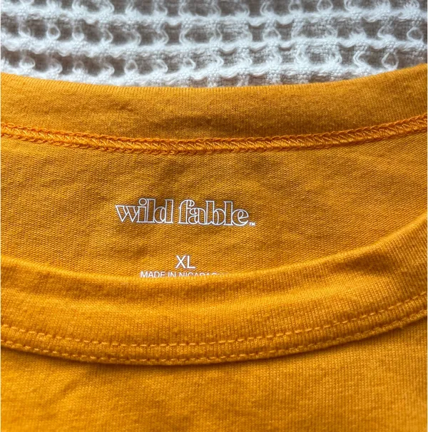 wild fable orange baby tee - Image 2