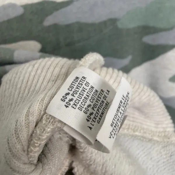 Aerie Camo Crewneck Sweatshirt Drop Shoulder Side‎ Slit Casual Size Small - Image 9