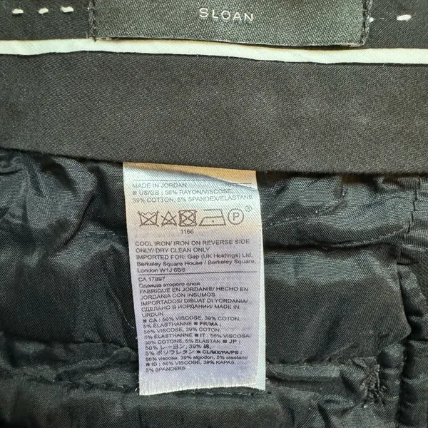 Banana Republic Sloan black‎ pant, size 6 - Image 4
