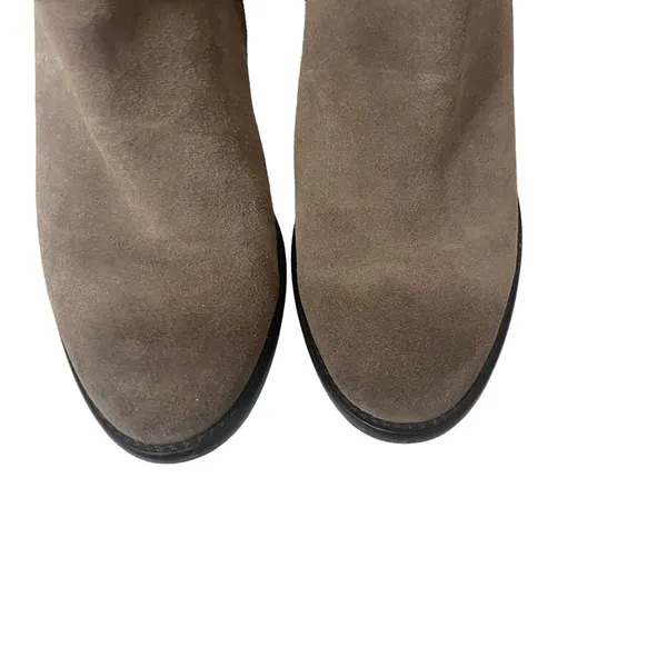 Steve Madden Women's Size 8M Milaan‎ Suede Brown Heeled Booties Boots - Image 4