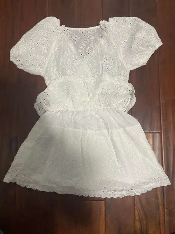 White graduation dress Size XS - Image 2