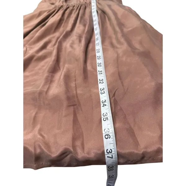 Ann Taylor LOFT 100% silk Dress Ruffle V-neckline Sz 4 NWT - Image 7