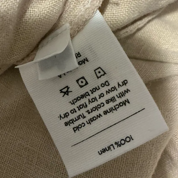 Mate The Label Organic Linen Long Sleeve Beige Jumpsuit $248‎ Normcore - Image 4