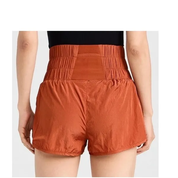 Free People Movement shorts women's XS The Way Home athletic gym yoga terracotta - Image 2