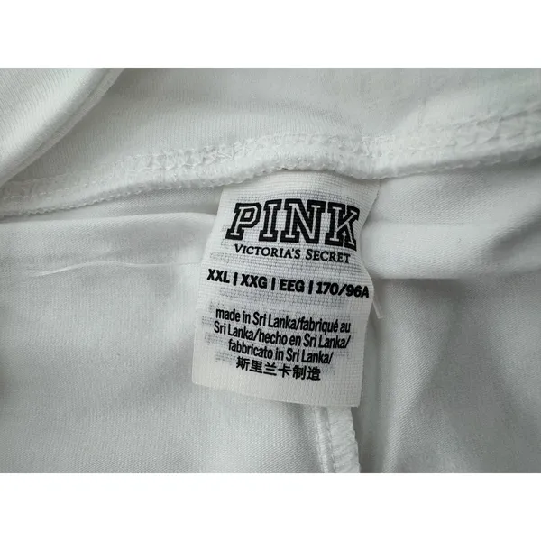 PINK - Victoria's Secret Active Skort Skirt High Waist V Crossover White Size XXL - Image 10