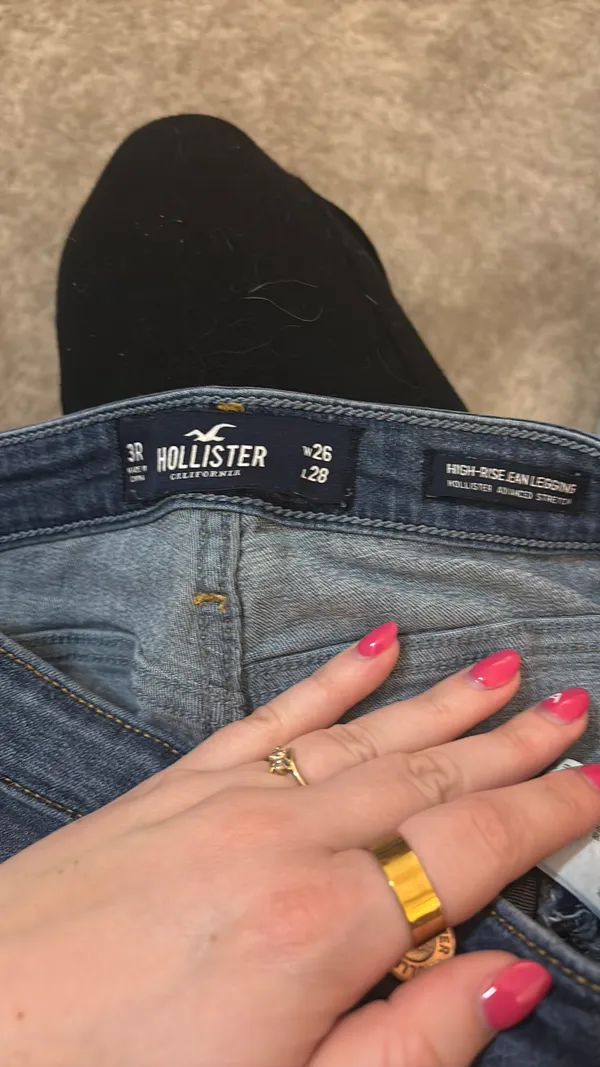 Hollister High Rise Jean Leggings - Image 2