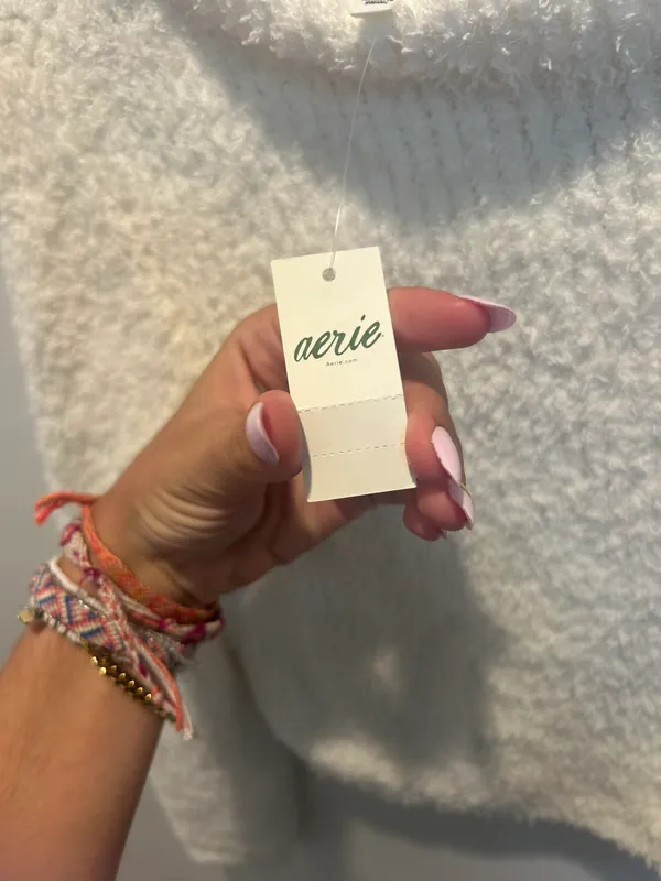 Aerie Soft Fur Sweater - Image 4
