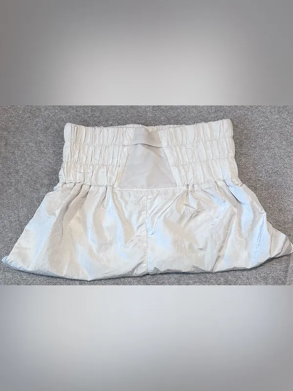 Free People The Way Home Shorts White High-Waist Athletic Shorts, summer cute ✨ - Image 4