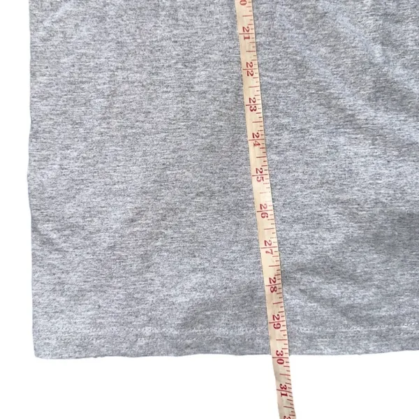 Reebok Retro 2014 New York Rangers vs Islanders Stadium Series Gray T-shirt Size Medium - Image 7