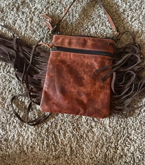 Rafter T Hangbag Western Style Brown - Image 3