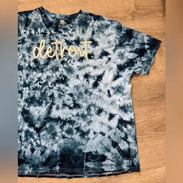 •DETROIT TEE• Blue Size XXL - Image 2