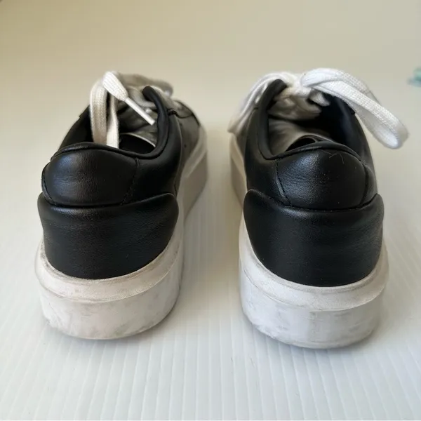 Adidas Womens Sleek Super EE4519 Black Platform Athletic Shoes, 7 - Image 8