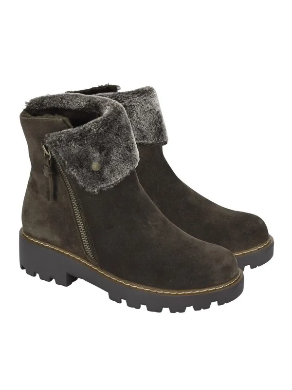 NWT Baretraps Womens Boots Ankle Winter Hiking Boots BT28507 Moss Brown 8M - Image 6