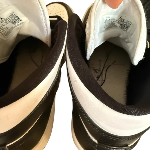 Nike Air Jordan 1 Mid White/Black Panda Black White DV0991-101 Size US 9.5 Women - Image 4