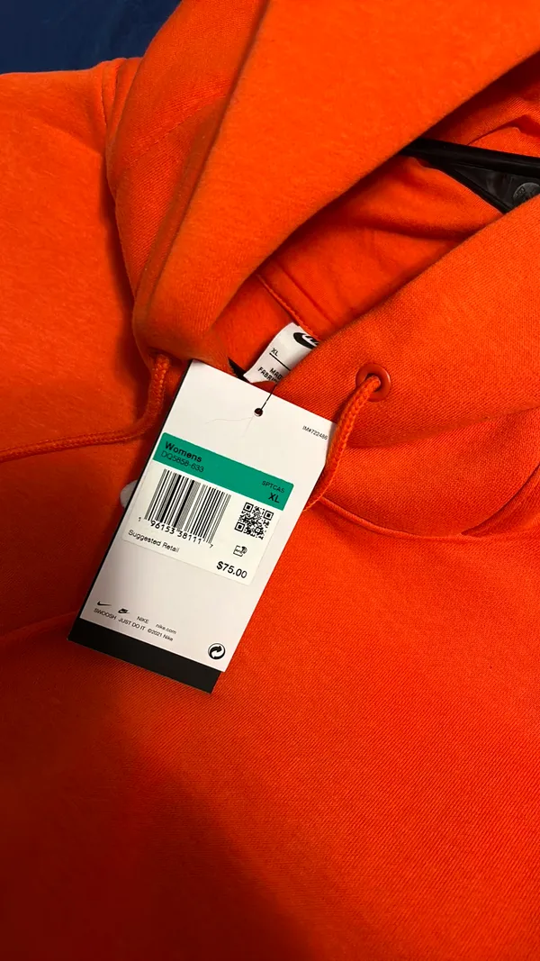 Nike Orange Sweatshirt - Image 2