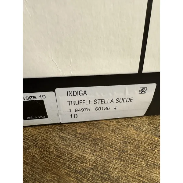 Dolce Vita Boots Womens Size 10 Indiga Truffle Stella Suede Brown Slouch - Image 10