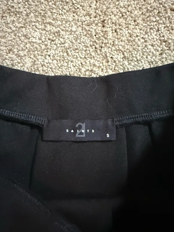 Saints 21 Skirt Black - Image 2