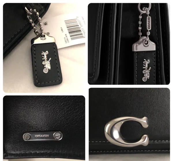 Coach Bandit black leather crossbody - Image 14
