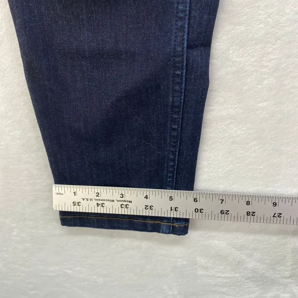 Carhartt Jeans womens Size 4 Slim Fit Skinny Leg Dark Blue Denim Jeans‎ Regular - Image 6