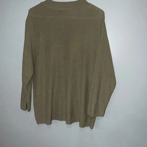 Free People Beach Beige Small Oversized Dolman Sleeve Lagenlook #900 - Image 6