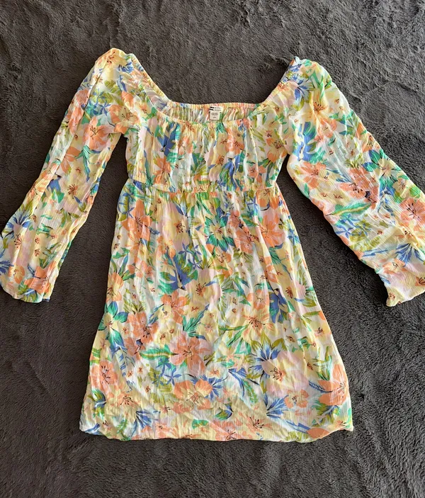 Billabong Floral Tropical Dress - Image 3