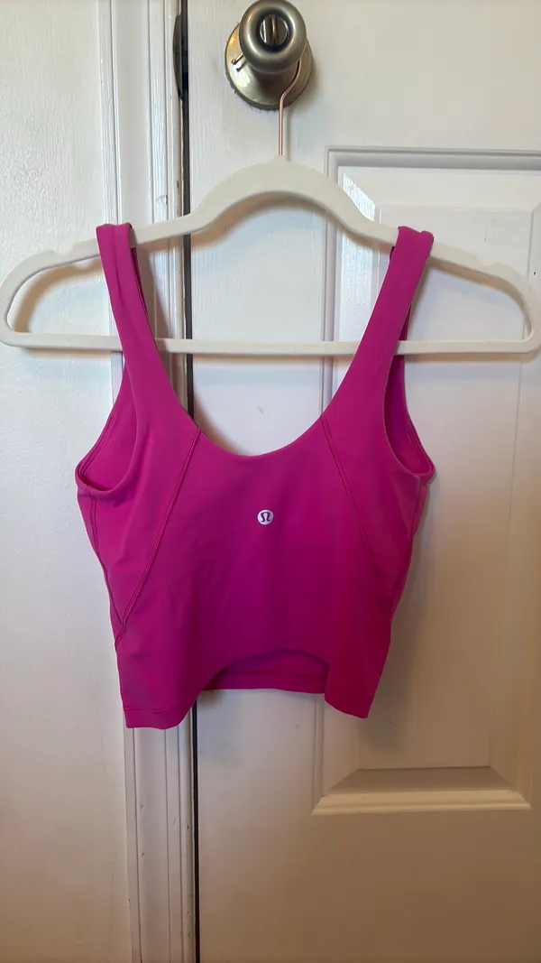 Sonic Pink Align Lululemon Tank - Image 2