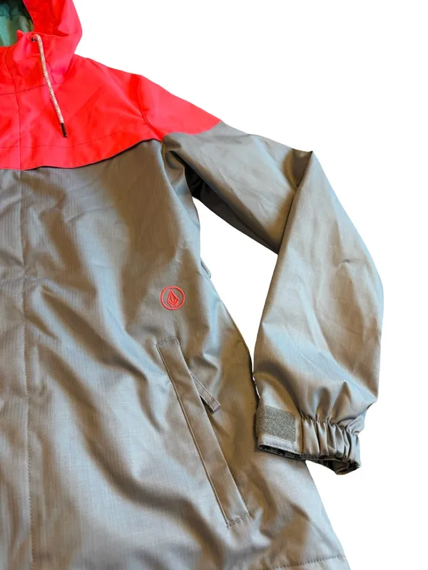 Volcom Bolt Insulated Snowboarding Jacket Snow Winter Ski Size Medium Women's - Image 4