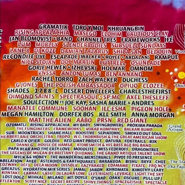 Urban Outfitters MUSIC FESTIVAL TIE DYE GRAPHIC TEE - Image 4