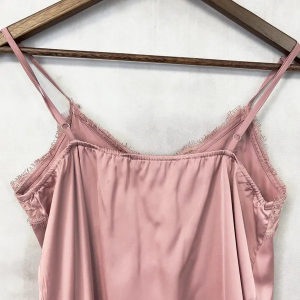 Love Tree Y2K Babydoll Cami Tank Top Women Small Pink Soft Girl Coquette Romantic Dainty‎ - Image 9