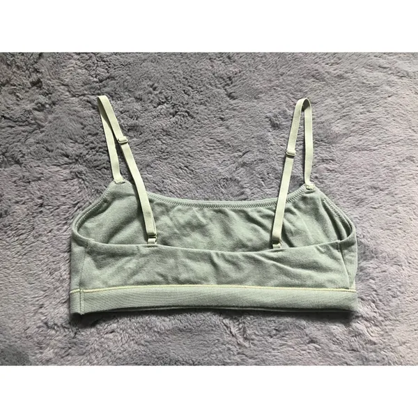 SKIMS cotton jersey scoop bralette (xs mineral) - Image 4