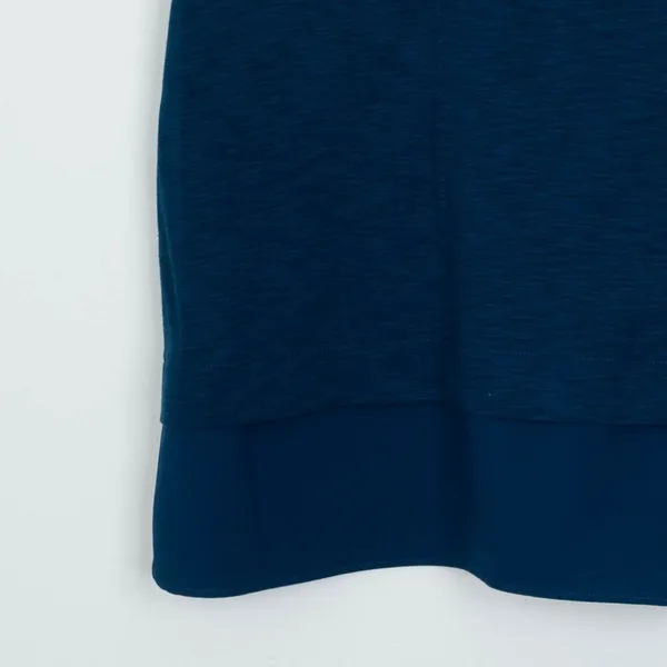J. Crew Womens Drapey Tank Top‎ With Silky Hem Size M Blue Sleeveless Minimalist - Image 10