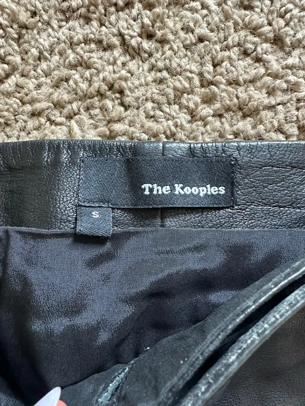 The Kooples Leather Skirt - Image 4