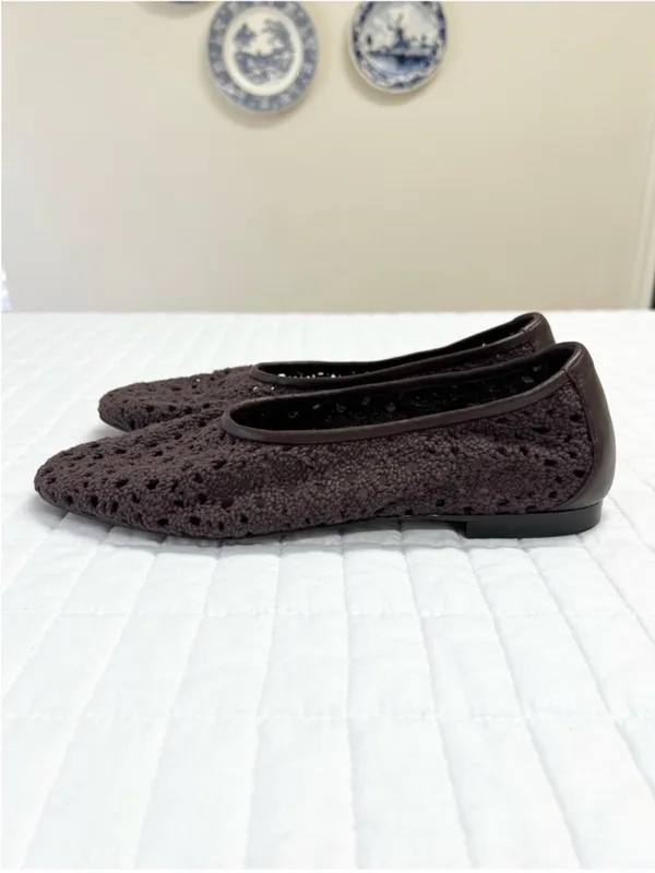 Madewell The Mylie Ballet Flat in Espresso Bean Brown Size 7 NWOB - Image 6