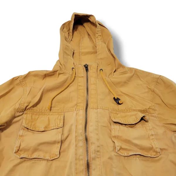 Aeropostale Jacket Size Large L Aéropostale Utility Field Jacket Full Zip Hooded Jacket - Image 2