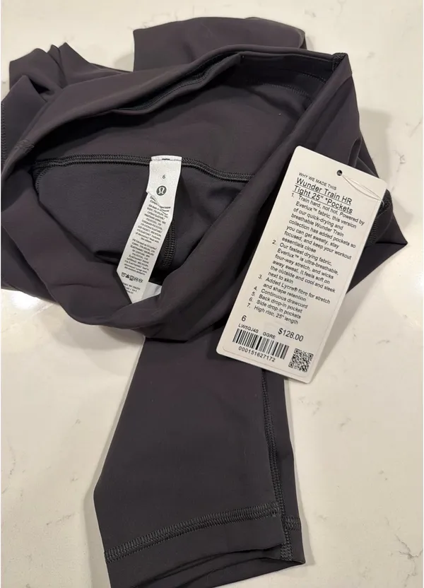 Lululemon Wunder Train HR Tight 25” Pockets - Image 2