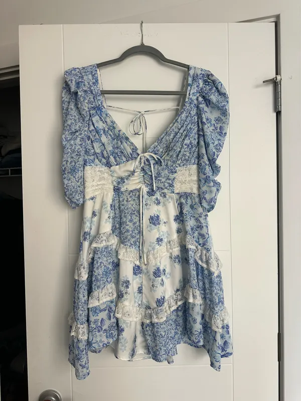 For Love & Lemons Floral Dress - Image 3