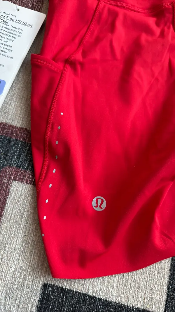 Lululemon fast and free HR short 6 inch pockets - Image 2