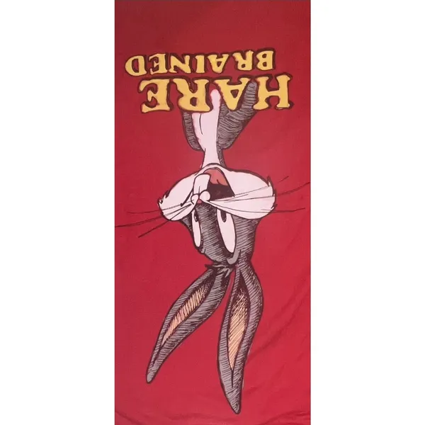 Looney Tunes Bugs Bunny Hare Brained T-Shirt Size Extra Large XL Red. Juniors.‎ - Image 3