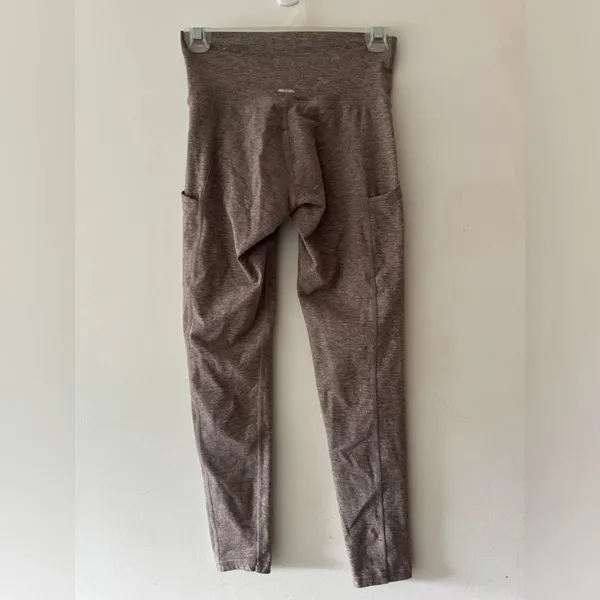 Aerie Chill Play Move‎ Beige Pocket Active Leggings - Image 4