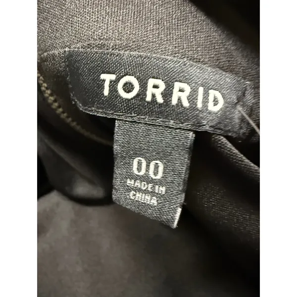 Torrid M-L Size 10 Black Faux Leather High Waist Pencil Skirt NWT 00 NEW - Image 10