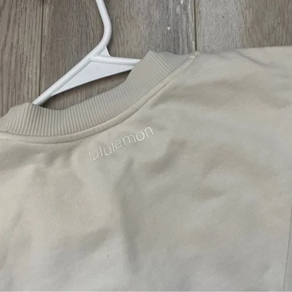 Lululemon Oversized Sweatshirt colorblock crew perfectly womens Gray (size 4) - Image 2