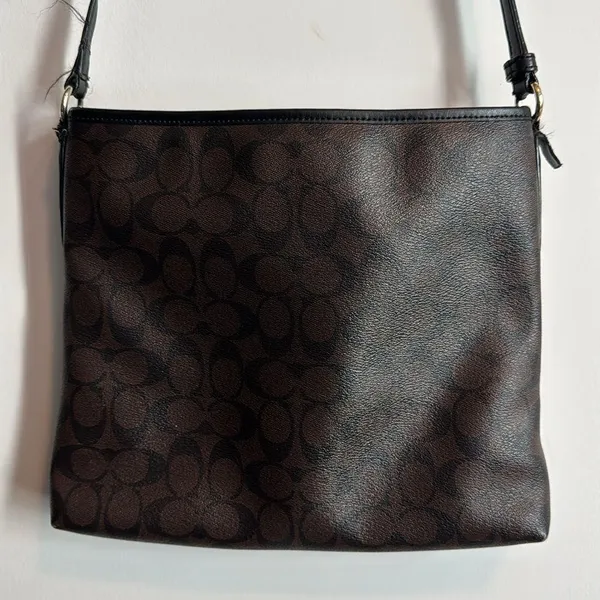 Coach F34938 Signature File Crossbody Leather Bag - Image 11