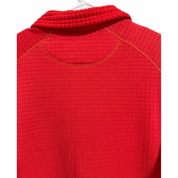 Patagonia Regulator R1 Pullover Fleece Jacket Bright Red Women's Size‎ Large - Image 4