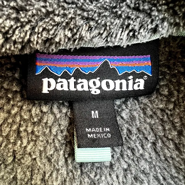 Patagonia 1/4 Re-Tool Snap-T Fleece Pullover Gray Medium - Image 3