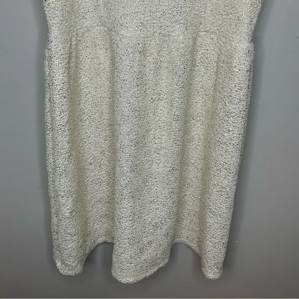 Altar'd State Off White Dress with Gold Sparkles Size M NWT - Image 8
