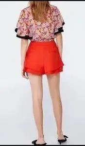 Tailored Ruffle Shorts - Image 2